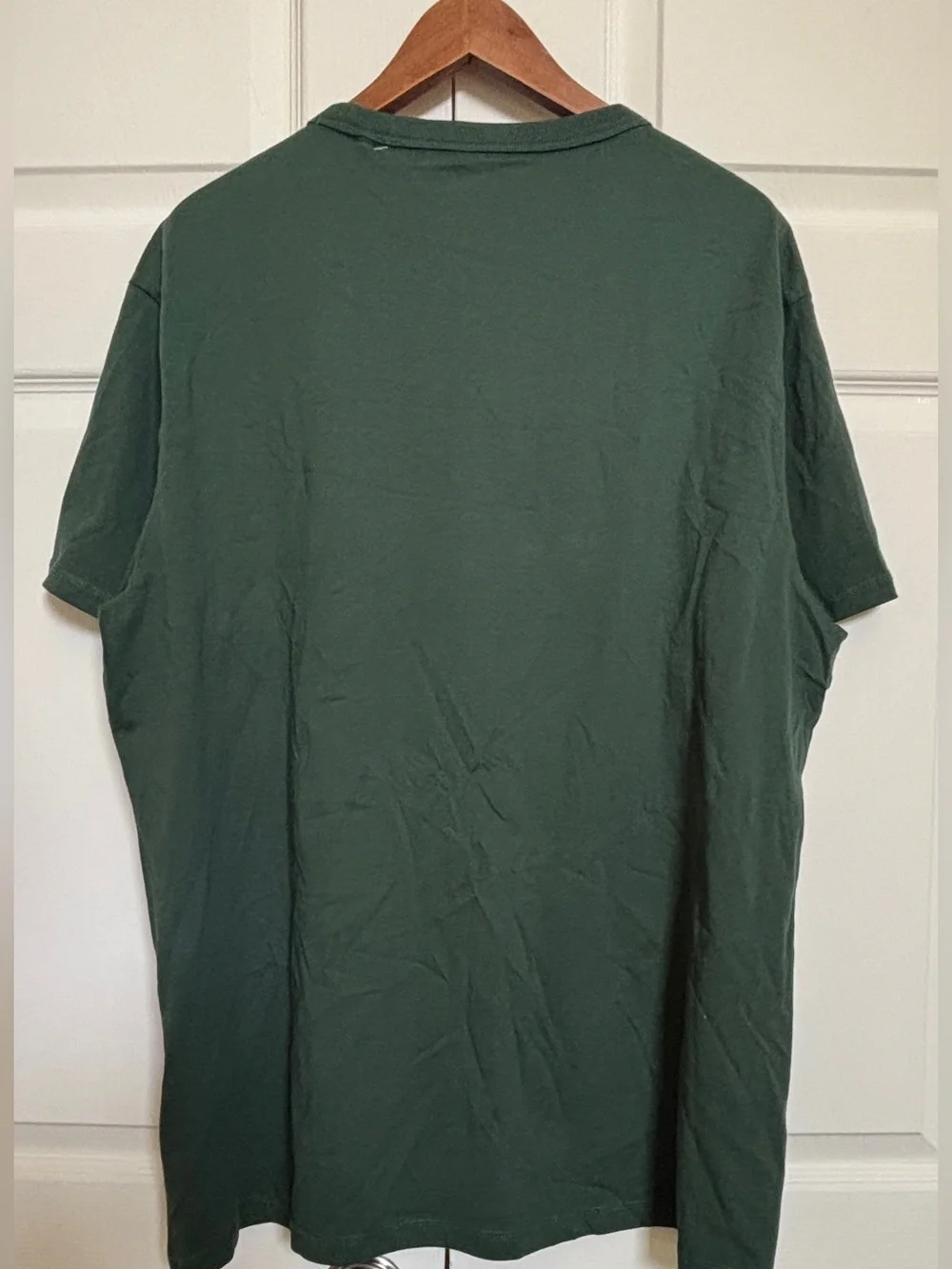 Guess Eco XXL Green Logo Graphic T Shirt Men NWT Organic Cotton - Picture 3 of 7